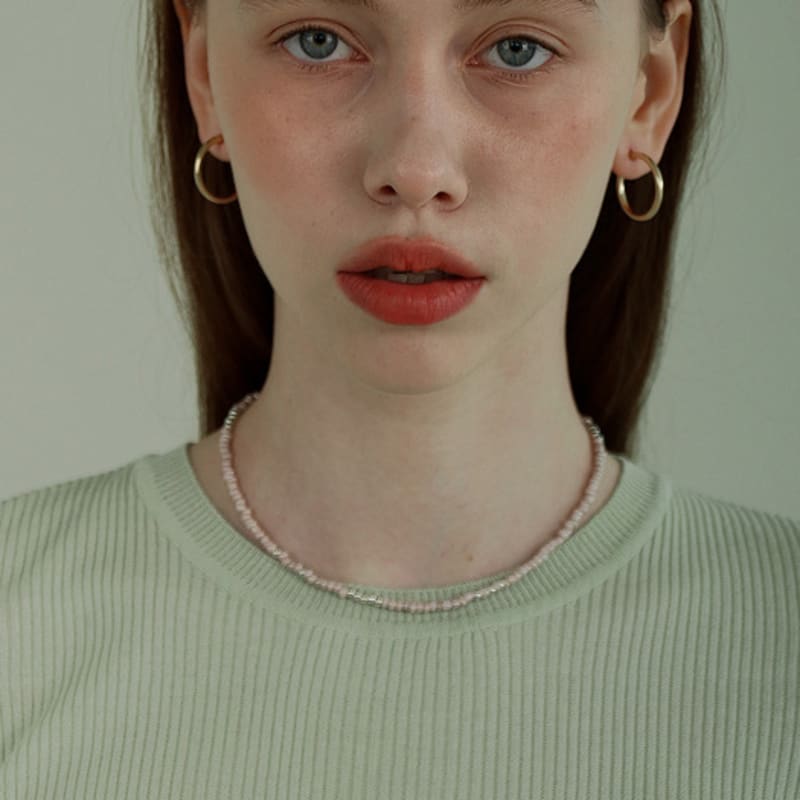 Less is more beads necklace_4color