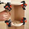 Professional Woodworking 90 Degree Right Angle Clamps Premium Accurate Frame Cabinet Assembly Tools for Carpentry DIY