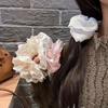 Fashionable Korean Style High-End Simple Lace Bow Hairband Hair Accessories