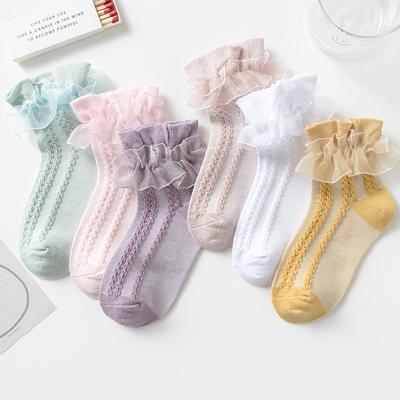 1-15Years Kinder Mädchen Socken Rüschen Spitze Tutu Baby Baumwolle kinder Tanz Prinzessin Socken Für Mädchen Rüschen Teenager Socke