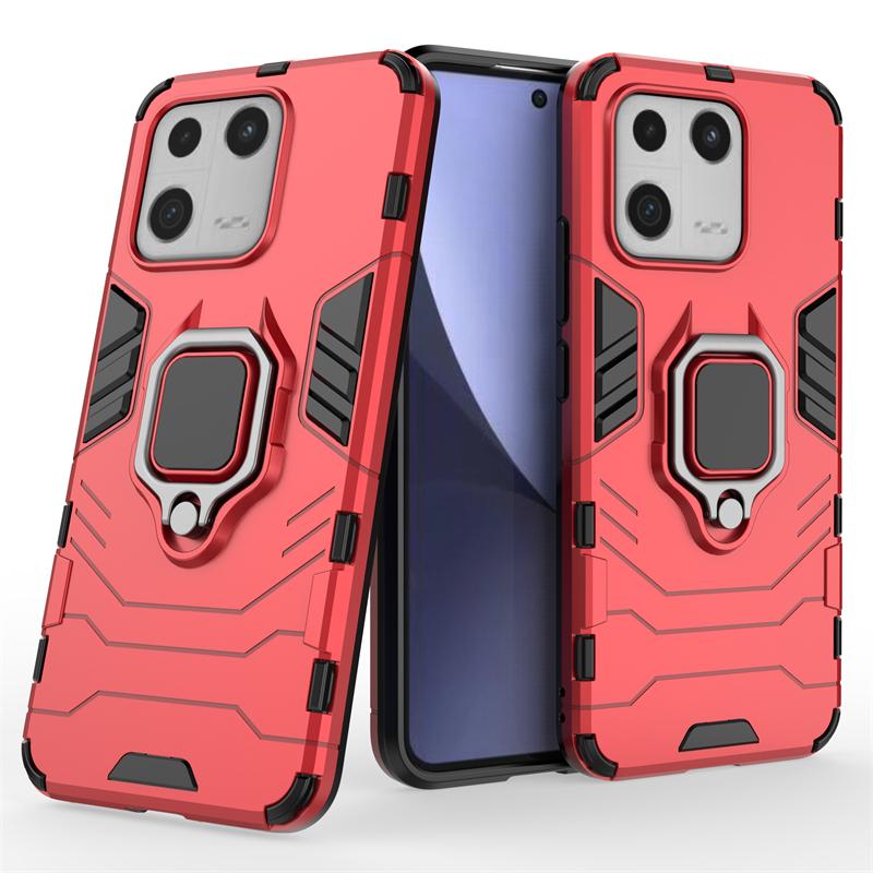For Huawei Nova Y61 Case Cover Huawei Nova Y61 Capas Bumper Armor PC Ring Magnetic Metal Holder Cover For Huawei Nova Y61 Fundas