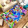 Custom Personalization Rainbow Friends Area Rug - Perfect For Kitchen, Bathroom,Laundry Room Decor Large Size Available,Gift All Seasons