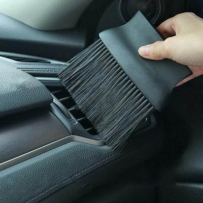 High Density Soft Dust Bristle Car Brush Removal Conditioning Auto Air Vents Interior