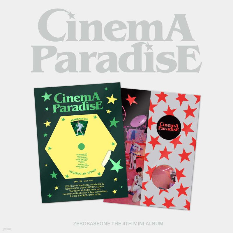 ZEROBASEONE - 4th Mini Album: CINEMA PARADISE [1 out of 2 randomly sent]
