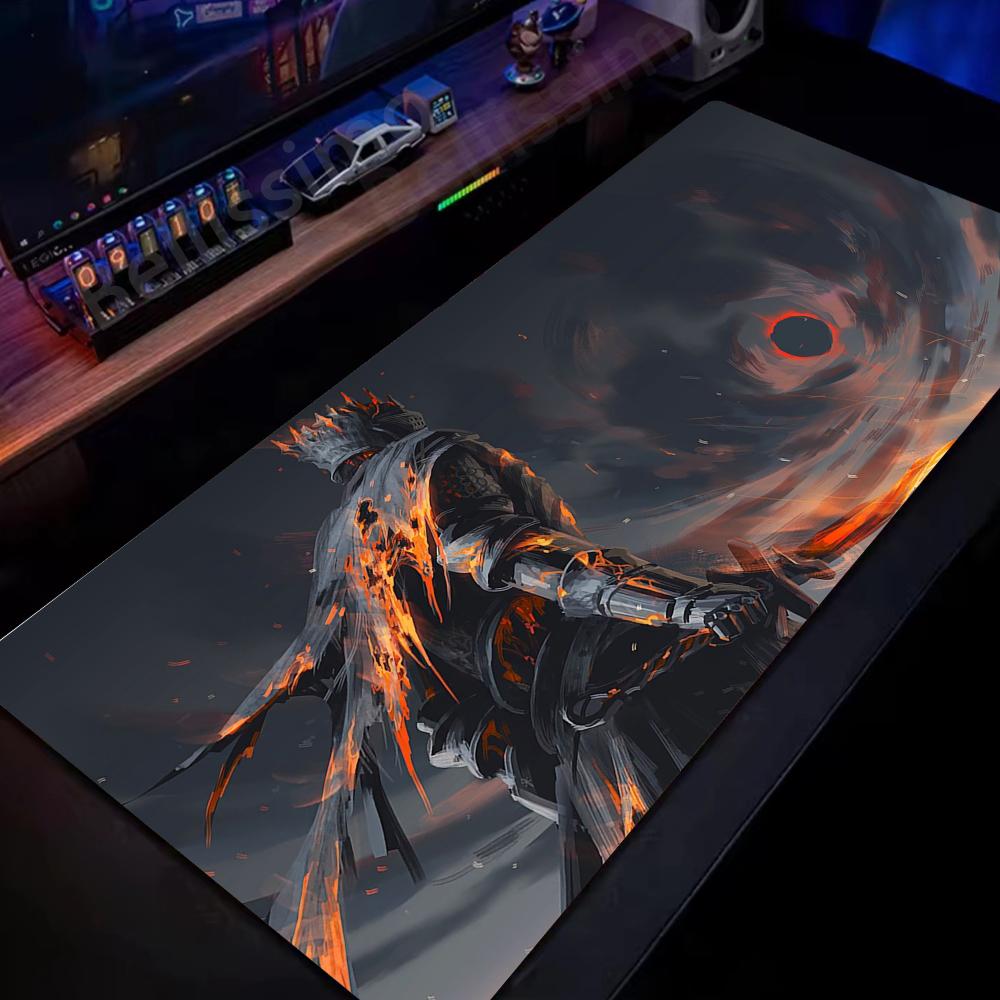 Game Mouse Pad Dark Souls Mause Pad Computer Desk Mat Nonslip Mousepad Xxl Large Table Gamer Keyboard Gaming Pad the Hot