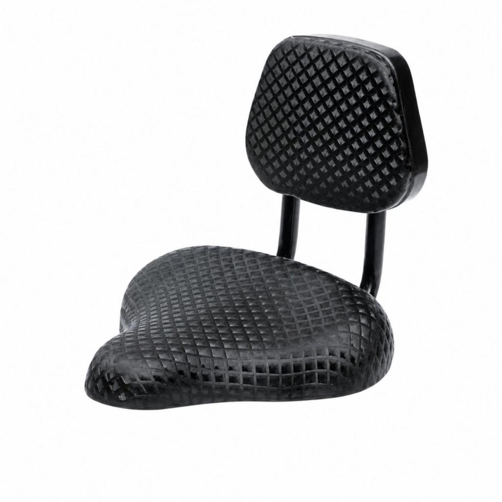Asiento de Bicicleta con Respaldo Extra Grande para Viajes Diarios