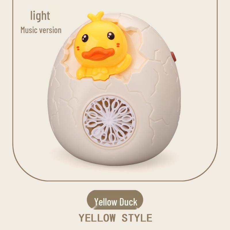 2024 Leakproof Handheld Dinosaur Egg Bubble Blower for Kids