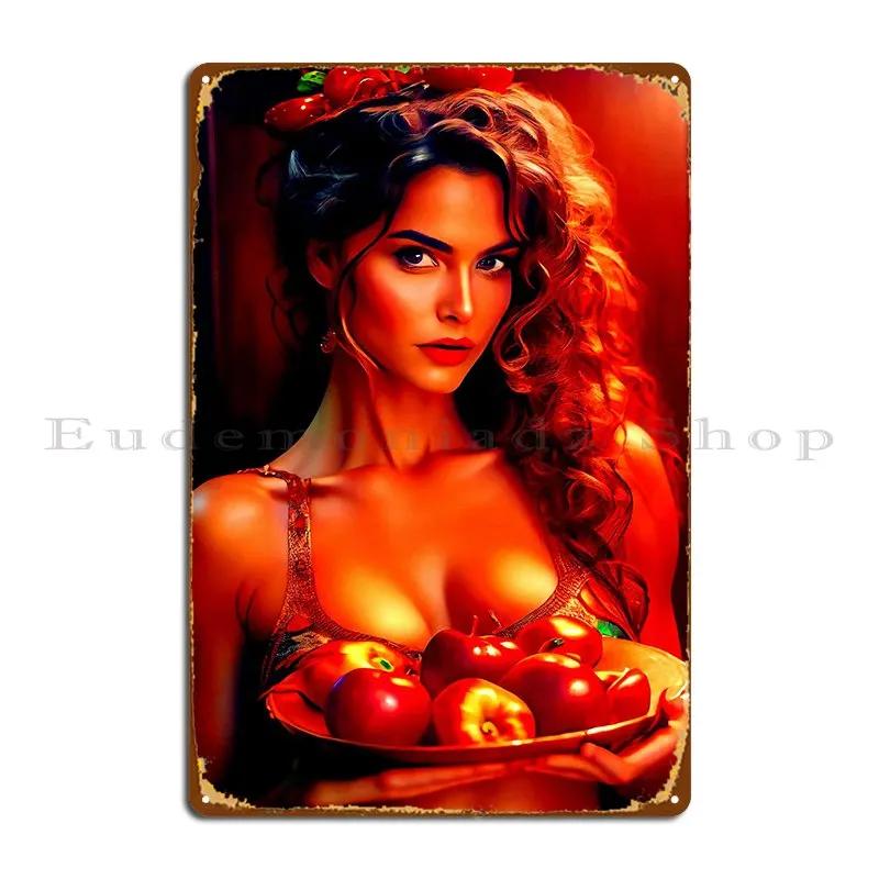 DORA Tin Sign Sexy Girl Metal Plaque Poster Pub Printing Retro Wall Mural Plaques Tin Sign Poster