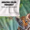 JQ Licensing Jlo Silky Floral Tiger Supersoft Blanket