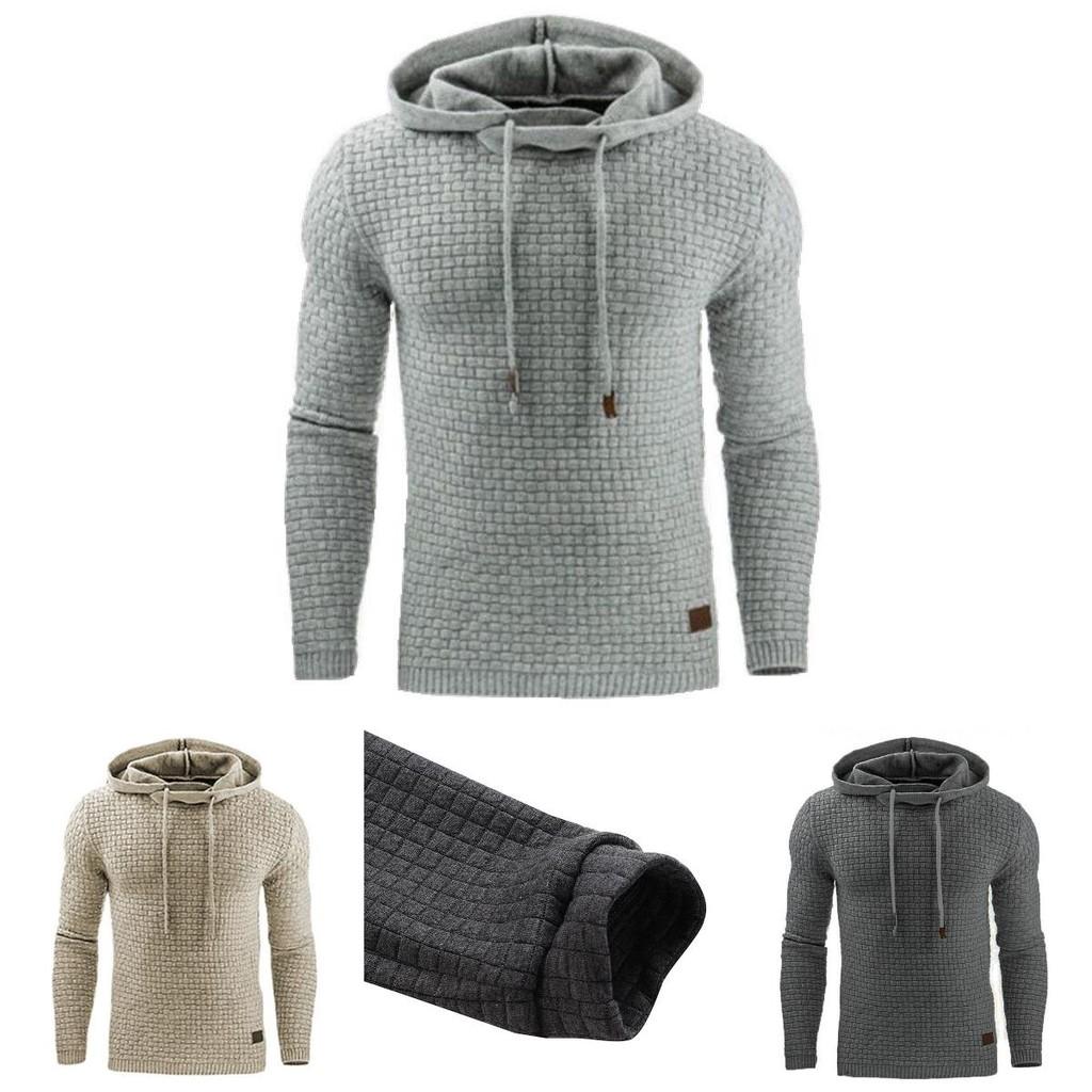 Men's Soft Hooded Pullover Jacket In Fashionable Colors For Stylish Comfort