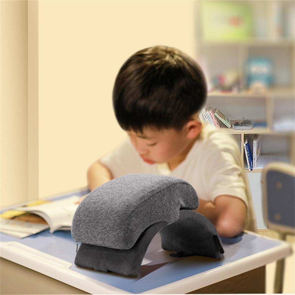 Foldable Arch Adult Chirldren Nap Pillow Cervical Orthopedic Massage Sleeping pillows Non-deformed Memory Cotton Desktop Pillow
