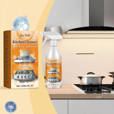 Reinigingsspray Multifunctionele Ontvetter Krachtige Keukenontvetter Olievlekverwijderaar Voor Keukenfornuis Oven Grill Fornuis