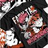 Fairy Tail Short Sleeve Print Tshirt Clothing Tee Women Cotton T Shirt Fashion Summer Tops Y2k Short Sleeves Classic