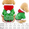 Weihnachts-Nikolaus-Hund JUEothes Warme Winterkleidung Für Kleine Mittlere Große Hunde Chihuahua Mops Yorkshire Lustiges Haustierkostüm