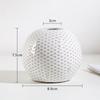 Creative Mini Flower Arrangement Ceramic Vase Aromatherapy Bottle Crafts Ornaments Ceramic Vase Countertop Aesthetic Decoration
