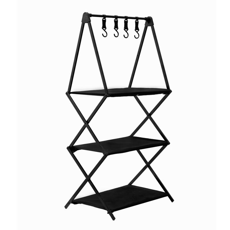 OEING Portable Foldable Camping Storage Rack 1