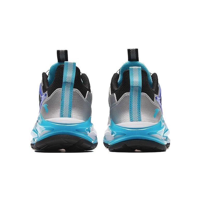 Anta Dětské odolné jádro 3.0 sportovní pohodlné tlumení nárazů odolné proti opotřebení nízké tenisky Dětské tenisky Černá Stříbrná Modrá 312345524-4