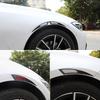 Protector sprânceană roată mașină Bandă aripă Buza Ornament arc roată Extensor arc Sticker decorativ rezistent la zgârieturi fibră de carbon