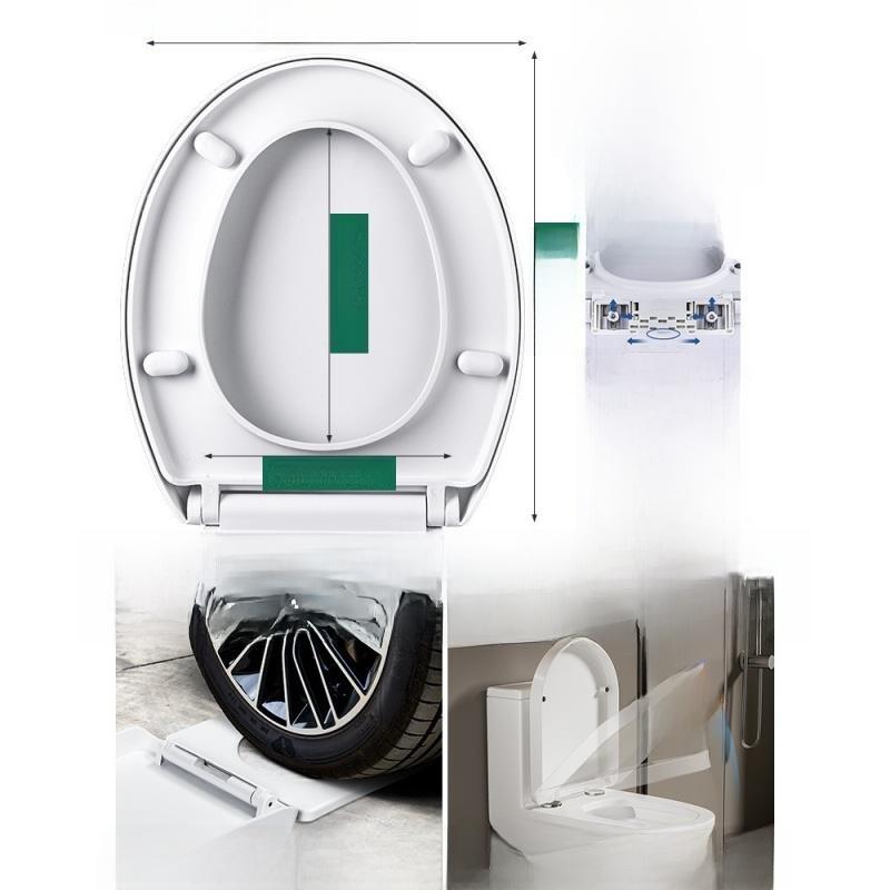 Thiened Double Layer UV Pe Toilet  Cover Universal Home Use Mat Mother And Child Toilet Lid Sanitary Batoom Tools