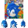 Sonic Plüsch Schultasche Bunter und Modischer Rucksack für Kleinkinder und Kinder