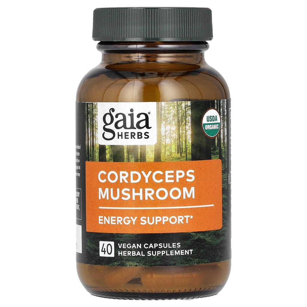 Cordyceps Mushroom, Veggie Capsules 40