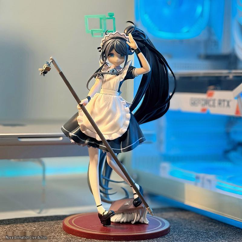

Blue Archive Tendou Alice Anime Maid Figure - Cute Bishoujo Ornament Gift Model