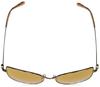 Emporio Armani EA2115 Rose Gold Mirror Size 56 Women's Sunglasses, Gold/Orange Lens,