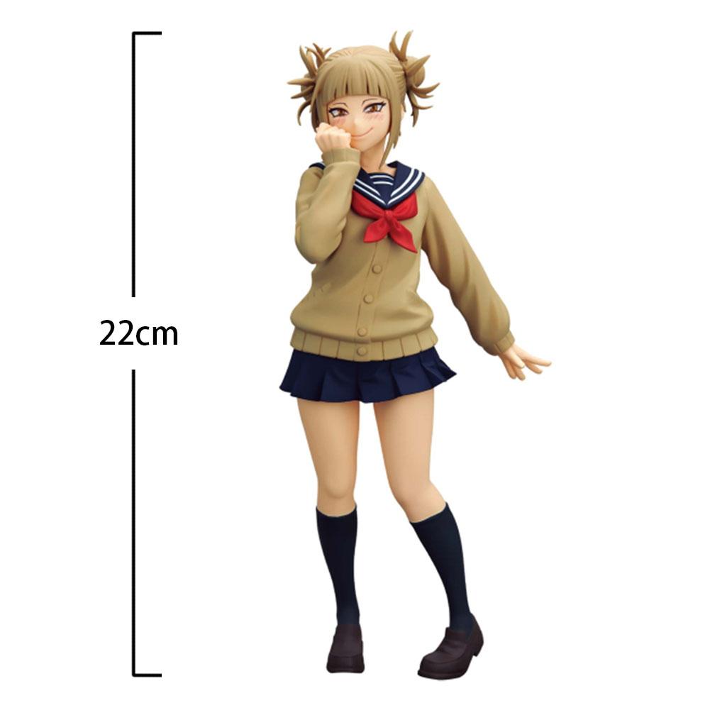 MHA Anime figure toga himiko Figurine Uraraka Ochako Action Figure Collection anime Doll Toga Himiko Toy Model Boy Girl fan gift 10-22CM