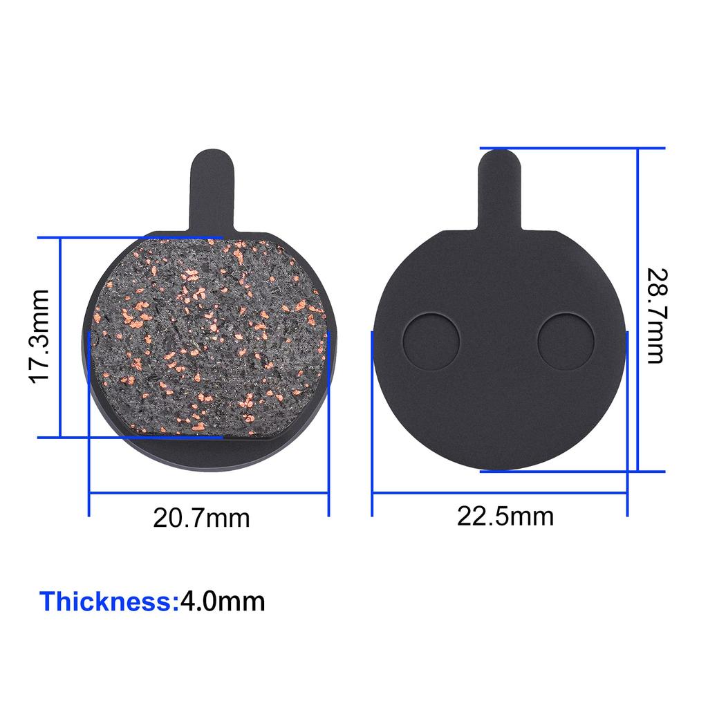 Road Passion 4 Paar Scheibenbremsbeläge B777 MTB Cannondale Helix Bengal Mechanisch Helix MB700 MB700T PH02 JAK-5