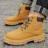 Winter new velvet thickened Martin boots high-top shoes warm cotton shoes short boots