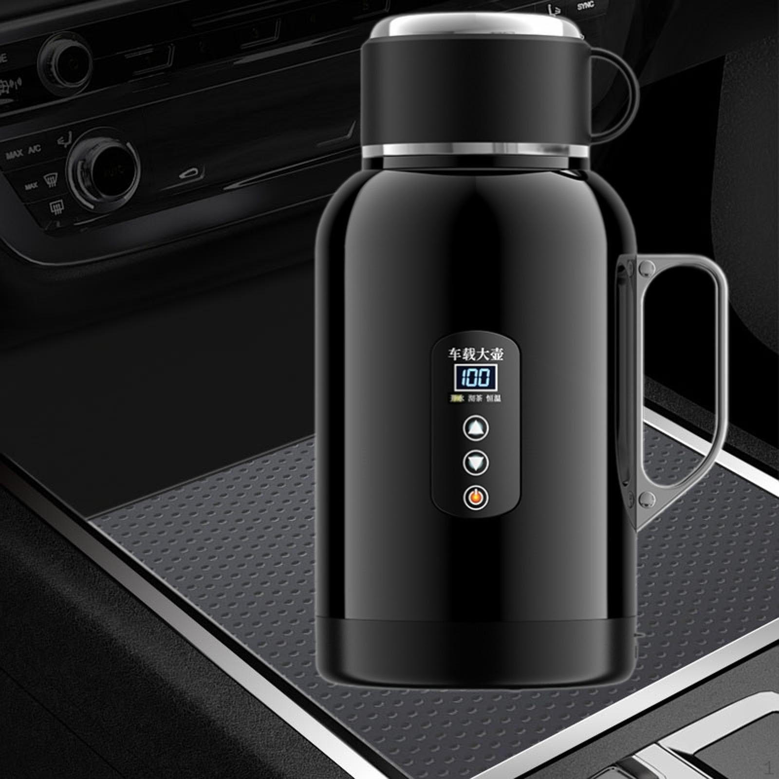 

Автомобильный электрический чайник 12/24 В с подогревом, дорожная кружка, портативный бойлер для воды Without Base