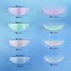 LZM Eyelash Perm No Glue Silicone 4 Pairs Rods, Self-Perm, Required, Pads, Adhesive, Soft, Reusable,