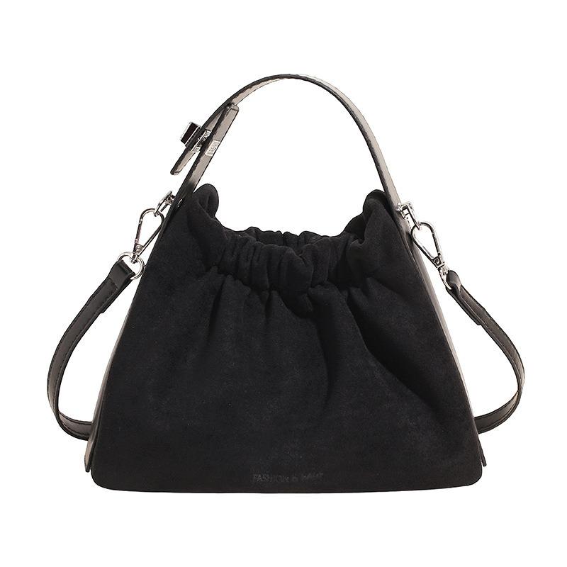 New fashion cloud bag trendy shoulder messenger bag niche design pleated handbag