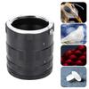 Lens Ring Extension Adapter Manual Super Macro for Sony Mirrorless Bellows Photography Black Close-up Tube, Focus, Photography, Professional, E-Mount