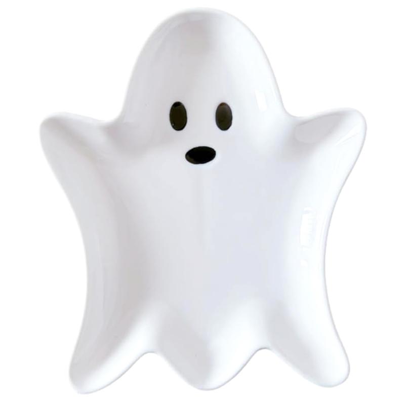 

ABWR-Cute Halloween Ghost Spoon Rest White For Kitchen Counter, Cooking Spoon Holder Utensil Rest(For Kitchen)