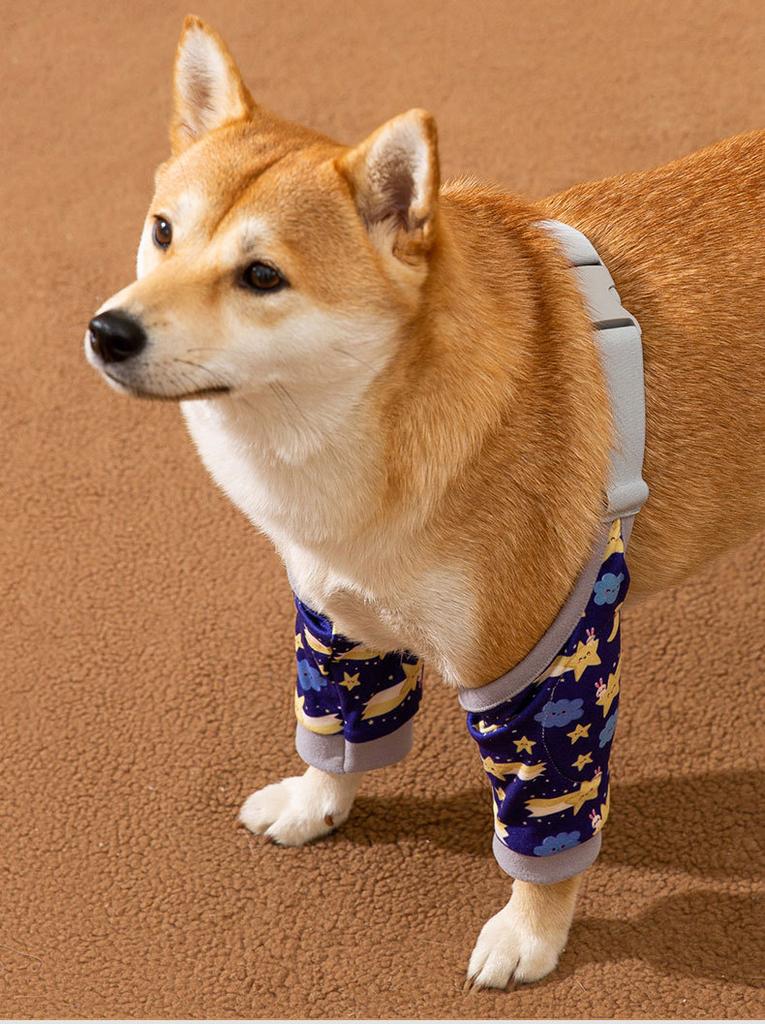 1116 New Dog Elbow Guards Pet Knee Pads Golden Retriever Labrador Front Leg Joint Protection Cover Going Out Prevent Dirt Dus