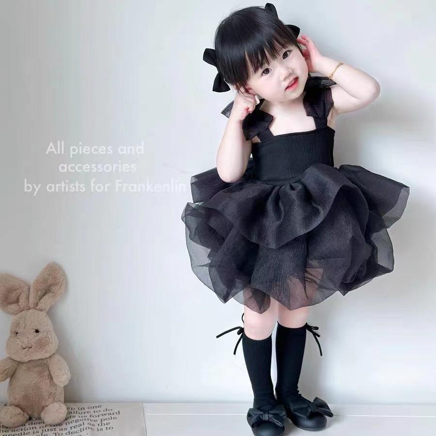 Μόδα για κορίτσια Φόρεμα για πάρτι για τα πρώτα γενέθλια του μωρού Καλοκαιρινό φόρεμα πριγκίπισσας για κορίτσια για πάρτι Φορέματα για νήπια για κορίτσια