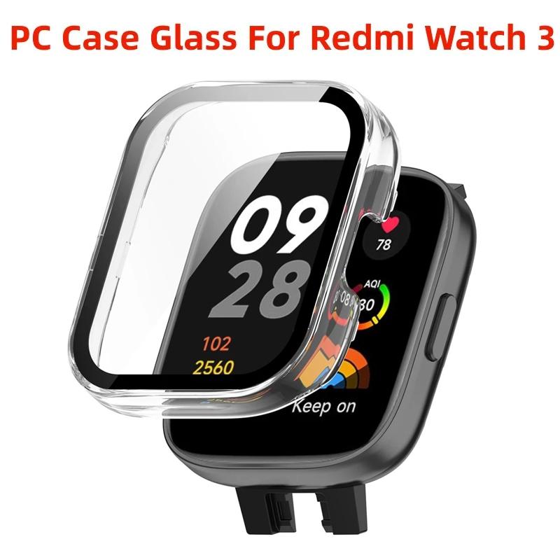 

PC Case Glass For Redmi Watch 3 Hard PC Protective Bumper Smart Watch Screen Protector for Xiaomi Redmi Watch 3 Watch3 Cover Redmi Watch 3 чёрный