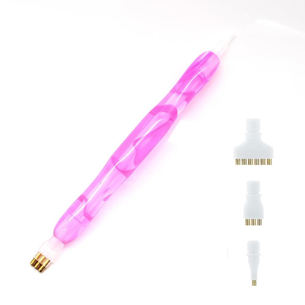Replacement Pen Heads 5D Diamond Painting Pen Embroidery DIY Craft Point Drill Pens with Multifunctional Tips Nail Art Pen