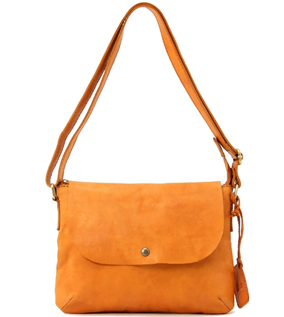 ZUCCHERO Women's Lightweight Genuine Leather Shoulder Bag, 48093