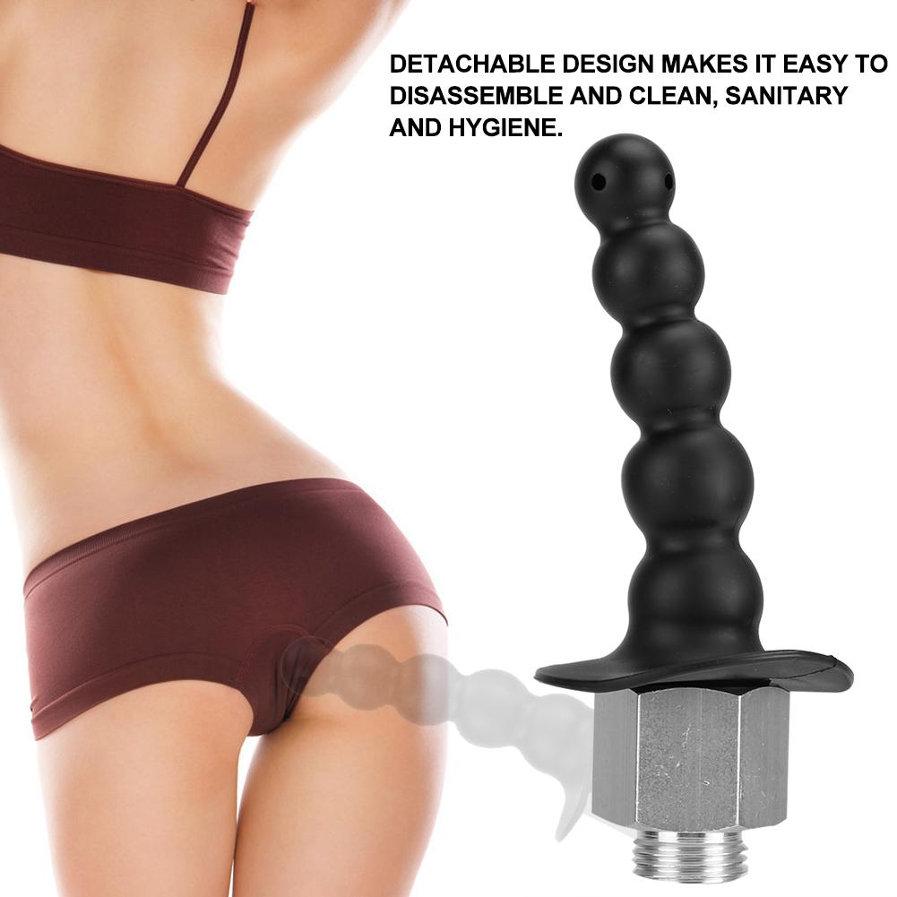 Unisex Ženy Muži Silikonový Opakovaně použitelný Domácí Klystýrový Čisticí Kit pro Kolonickou Irigaci