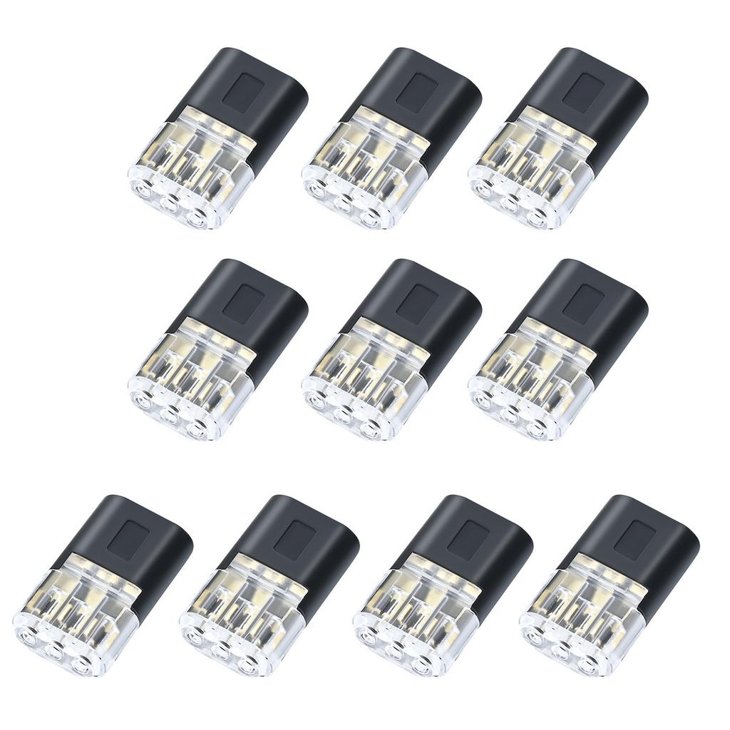 10pcs Locking Terminals Block for Secure Electrical Connection in Craft Projects and Home Repairs Tool Casual Use