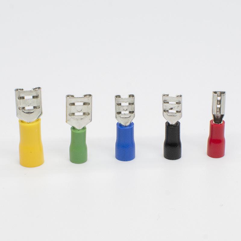 CJH FDD2 Series Female Pre-insulated Sheet Pin Terminal Block (6.3/4.8)