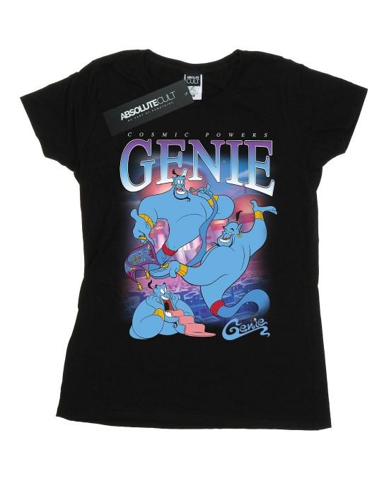 Disney Womens/Ladies Aladdin Genie Montage Cotton T-Shirt