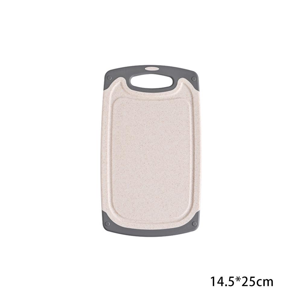 Three-Piece Non-Slip Wheat Straw Cutting Board Set for Kitchen and Outdoor Use Three-piece Set