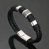 Herrenarmbänder Vintage Geflochtenes Kunstleder Modische Herren Seilarmreifen für Party