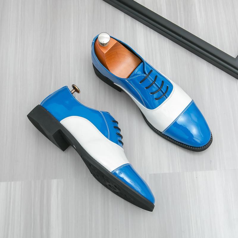 Business Versatile Lace-Up Dress Shoes Formal Office Casual Breathable Men Suit Footwear Oxford Style New Arrival Design