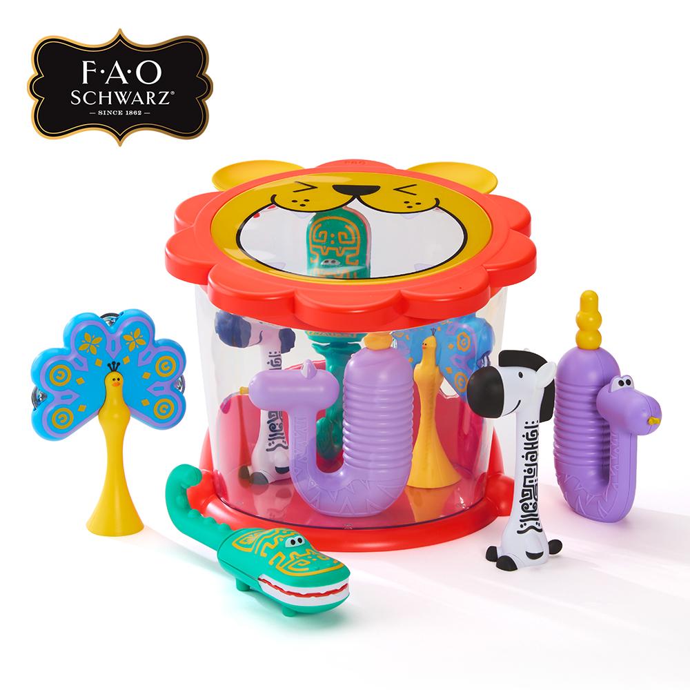 

[toytron] FAO Schwarz Preschool Jungle Animal Musical Instrument Play Set
