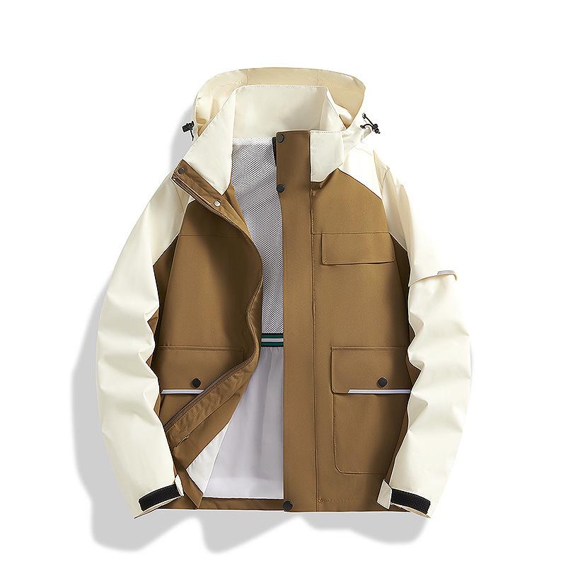 

Мужская и женская ветровка большого размера: Водонепроницаемая, Ветрозащитная, Демисезонная куртка для горных приключений M