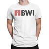 Casual Baltimore Airport BWI  T-Shirt Men Crewneck Pure Cotton T Shirt  Short Sleeve Tee Shirt Gift Idea Tops